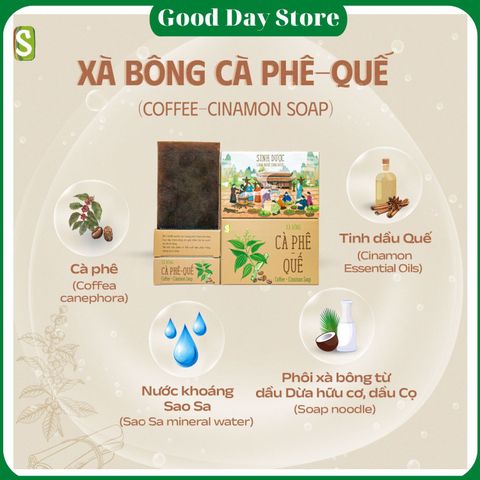 Xà Bông Sinh Dược Handmade Từ Thảo Mộc - Sà Phòng Thiên Nhiên Dưỡng Da, Giúp Làm Sạch, Chống Khuẩn, Sản Phẩm Việt Nam